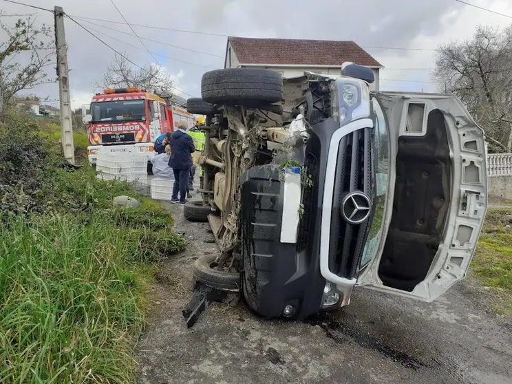 Accidente en Silva-Coristanco