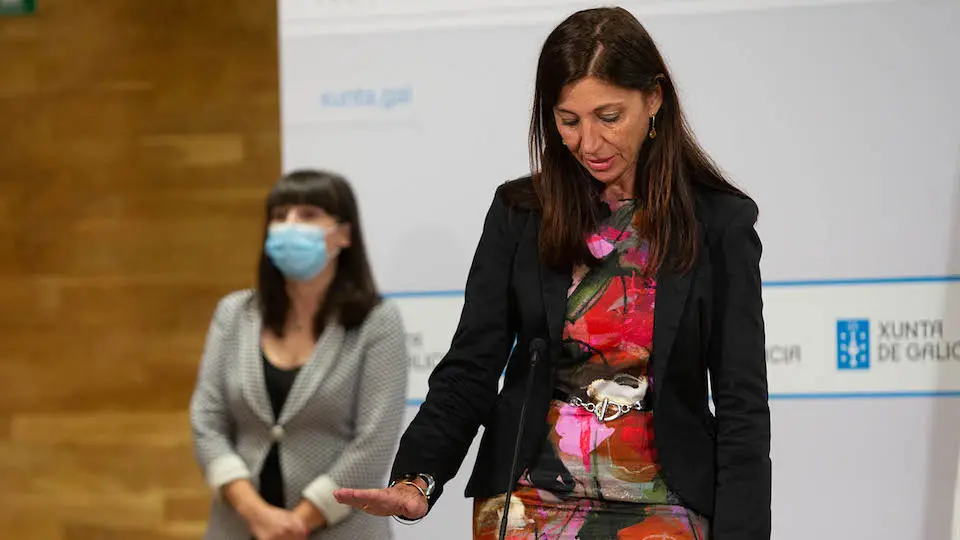 11,30 h.-    A conselleira de Emprego e Igualdade, María Jesús Lorenzana, presidirá a toma de posesión da nova directora xeral de Relacións Laborais, Elena Mancha. No Salón Grande. 

foto xoán crespo
22/09/2020