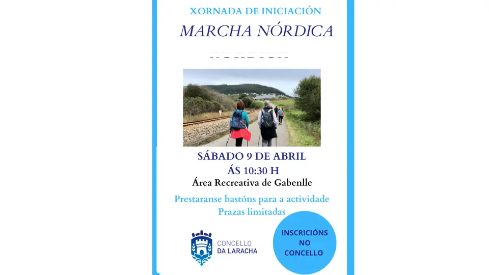 Marcha Nordica na Laracha