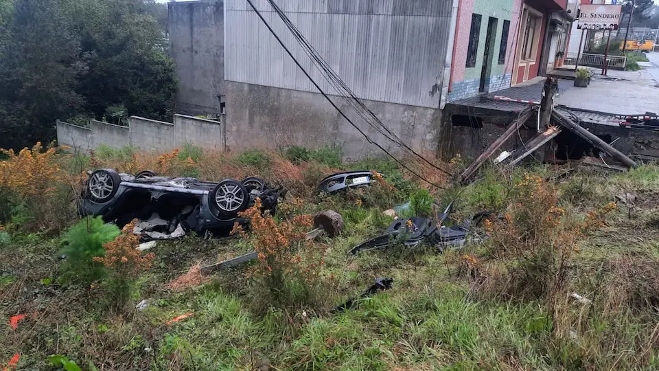 Accidente mortal na Revolta-Carballo