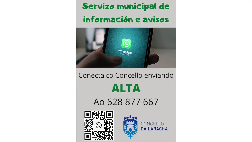 Avisos Concello Laracha Whatsapp