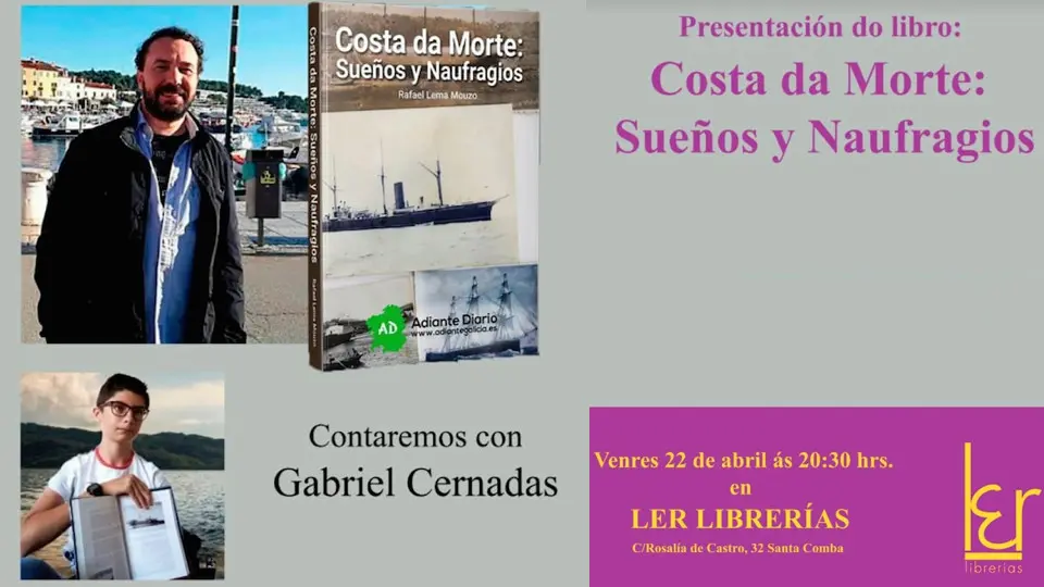 Presentacion libro Rafael Lema En Santa Comba