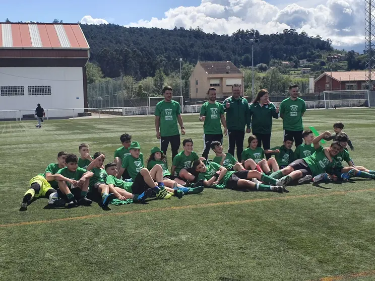 Xallas Campion da Liga Infantil-Foto-Xallas