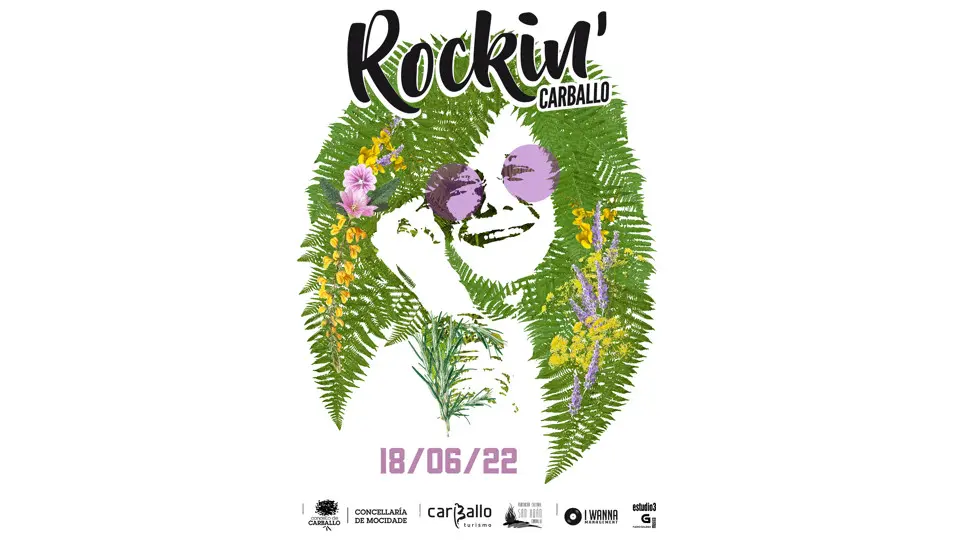 Cartel Rockin Carballo San Xoan 2022