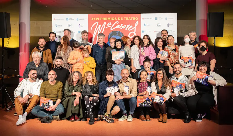  fotografías da Festa de Finalistas dos XXVI Premios de Teatro María Casares. Foto-AAAG- LaDiapo