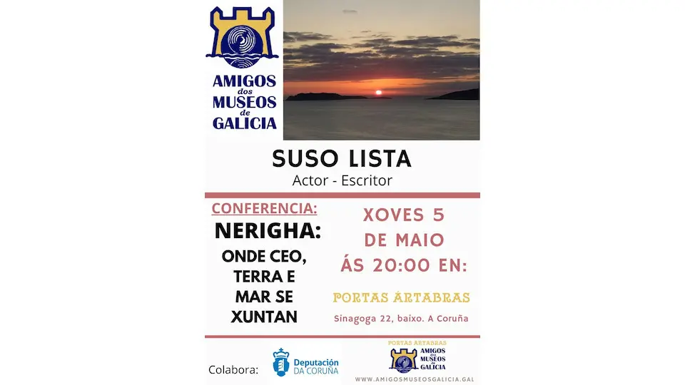 Suso Lista charla Neriga na Coruna