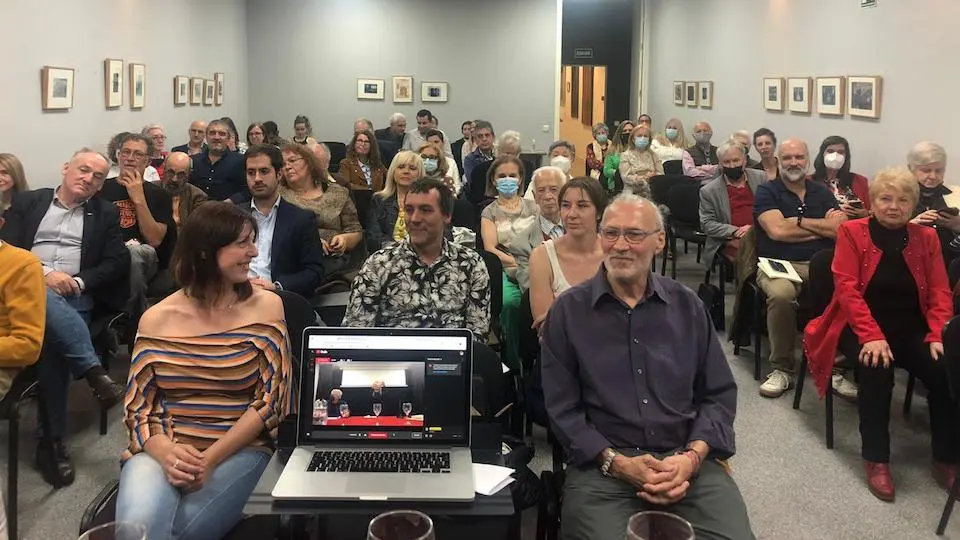 Eduardo Pondal no Ateneo de Madrid