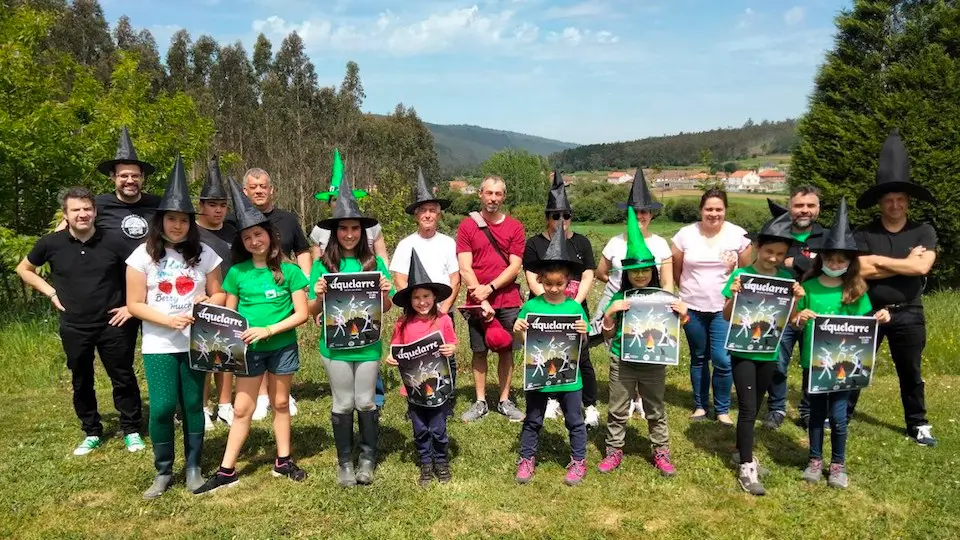 Presentacion do Aquelarre das Meigas no Monte Neme