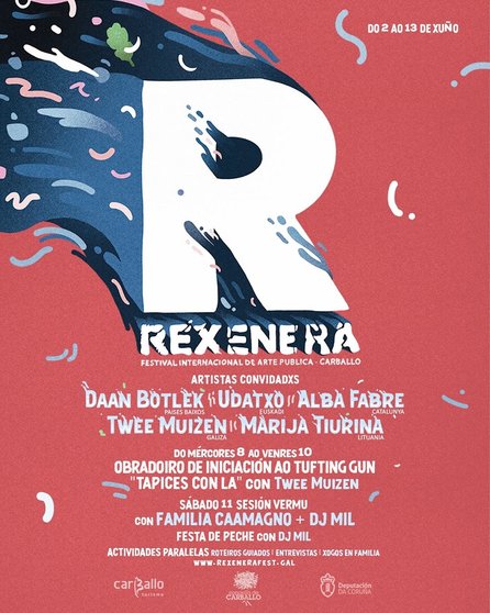 Rexenera Fest Carballo 2022 cartel