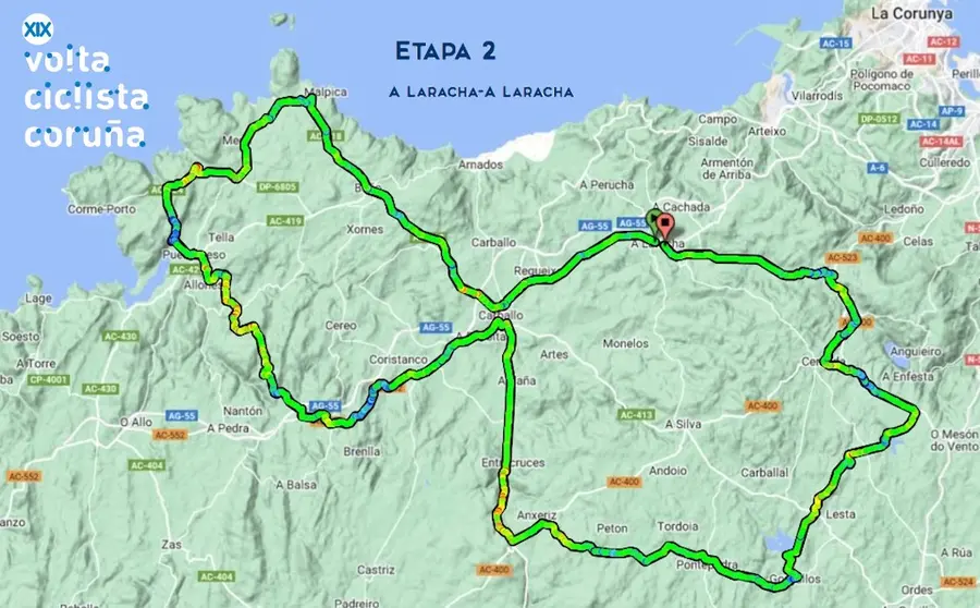 2a etapa volta coruna