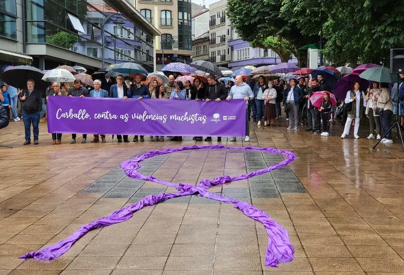 Concentracion violencia machista Carballo-4