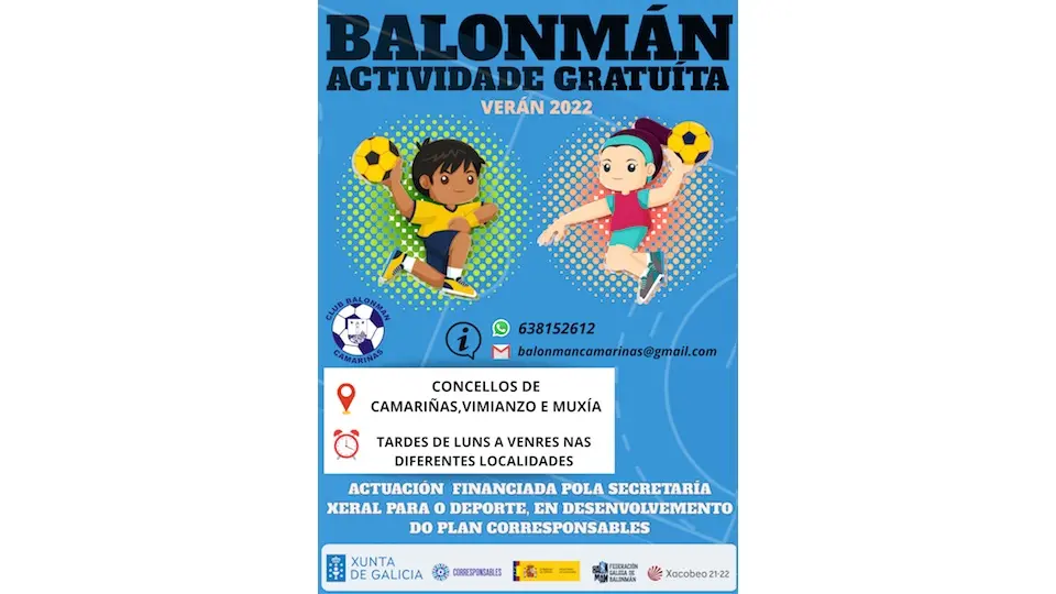 Balonman no veran camarinas