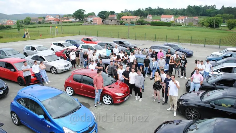 Primeira xuntanza de motor dos Chorolos Competicion