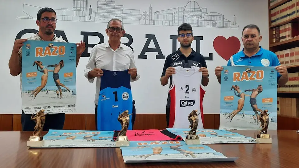 Presentacion Torneo Foliada Volei Praia Razo 2022