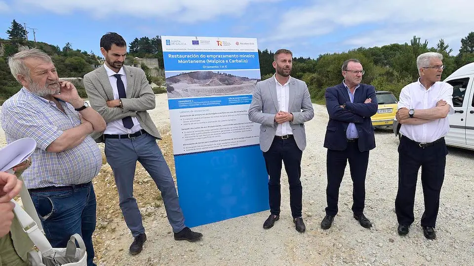 Carballo. A Coruña
O Delegado Territorial da Xunta na Coruña, Gonzalo Trenor, acompañado e o director xeral de Planificación Enerxética e Recursos Naturais Pablo Fernández Vila, visitan Montememe
22/07/2022
Foto: Moncho Fuentes / AGN A Coruña