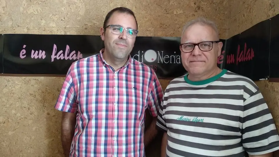 Oscar Rey e Henrique Sanfiz na radiONeria