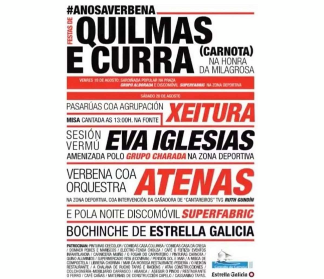 Festas de Quilmas-Curra 2022-Estrella