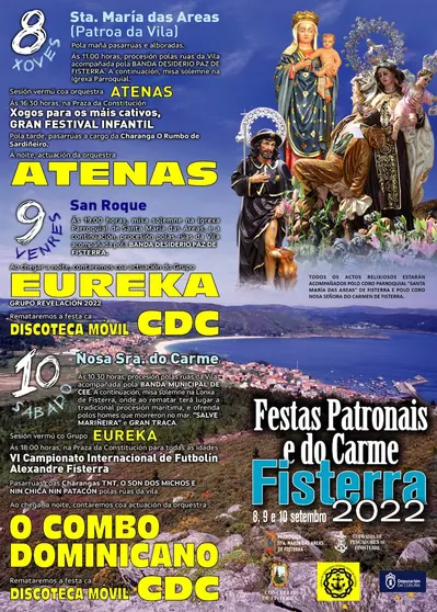 Festas do Carme de Fisterra 2022