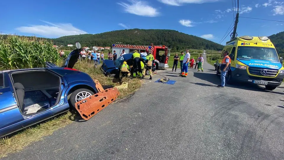 Accidente en Traba