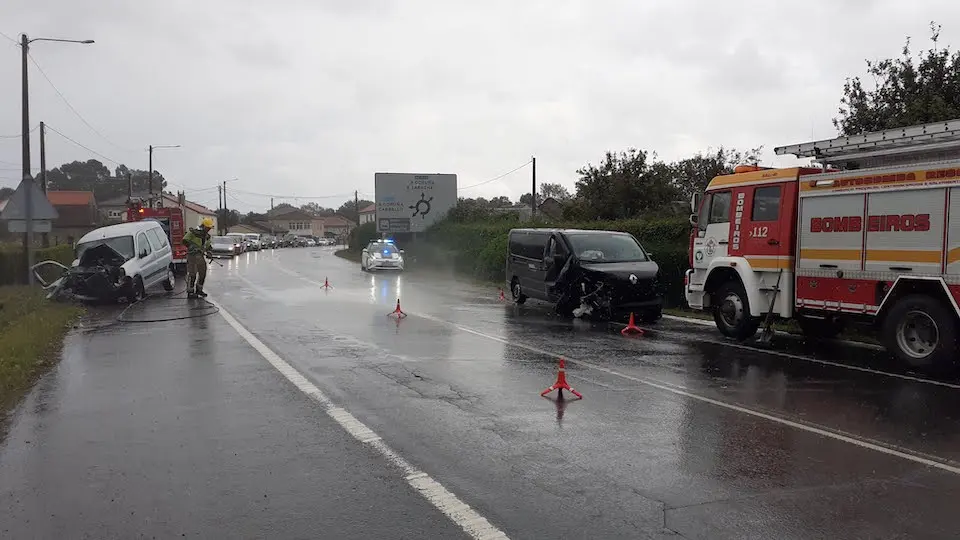 Accidente na Laracha