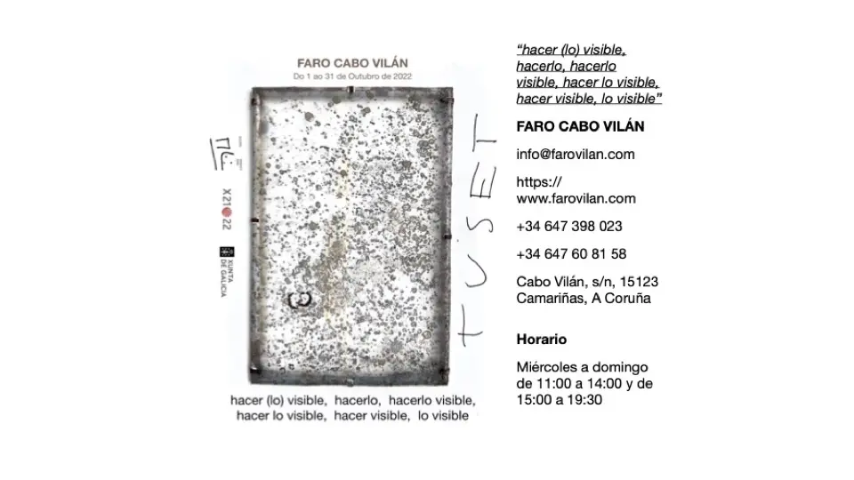 Exposicion Manuel Eirin no Cabo Vilan