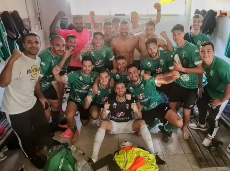 O Xallas celebrando a vitoria