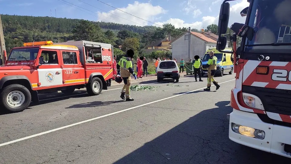 Accidente en Camarinas