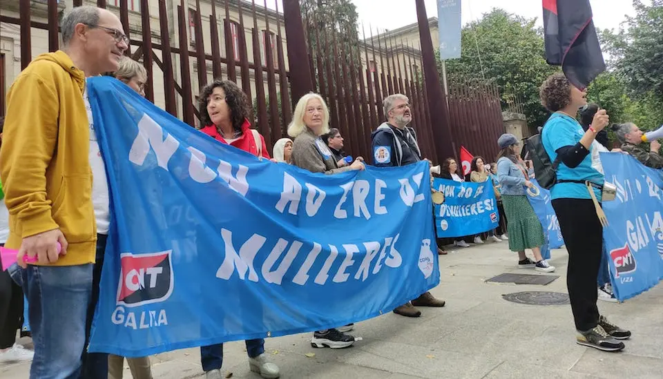 Manifestacion Consorcio Igualdade e Benestar CNT