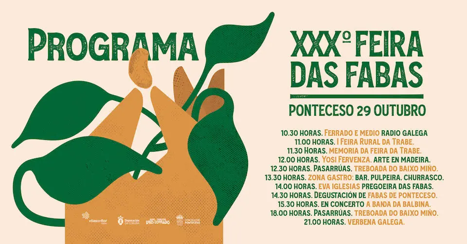 Programa XXX Feira da Fabas Ponteceso 2022