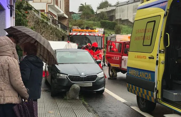 Accidente mortal en Corcubion outubro 22