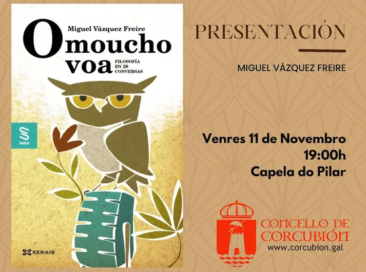 Presentacion O Moucho Voa en Corcubion