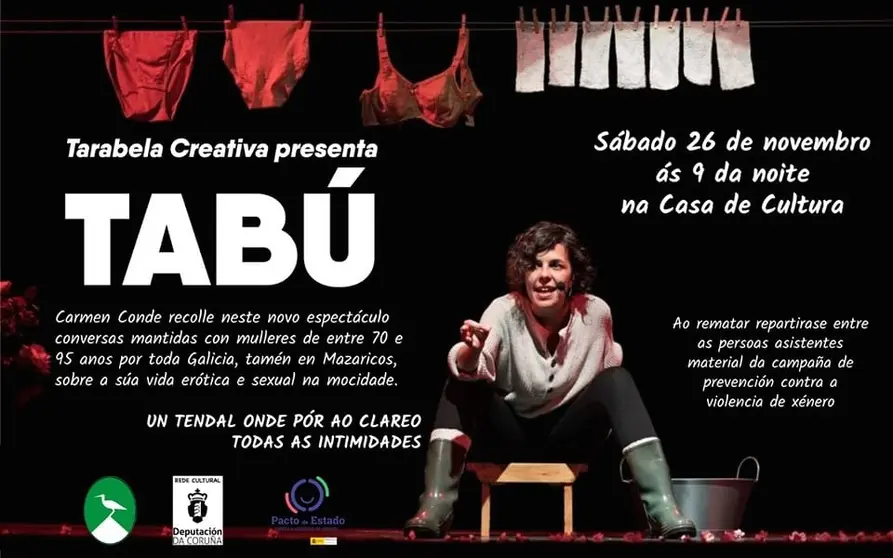 Tabu en Mazaricos con Tarabela teatro