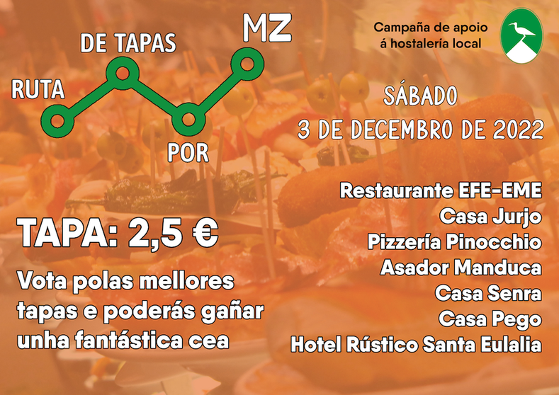 RUTA DAS TAPAS MAZARICOS 2022