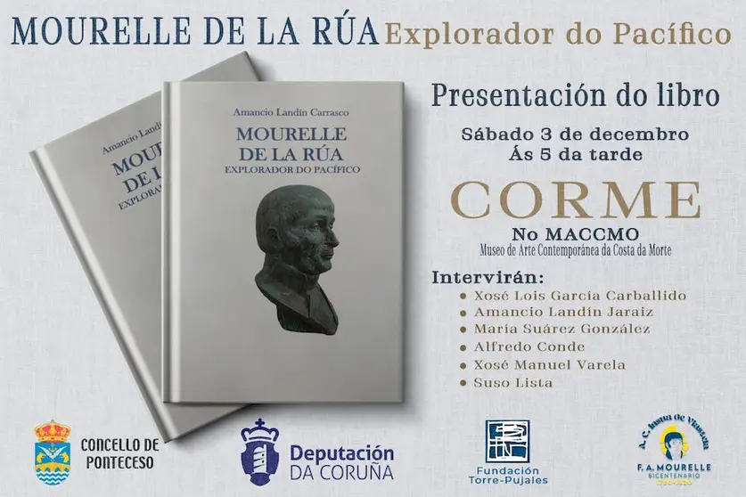 Presentacion Libro de Landin sobre Mourelle da rua