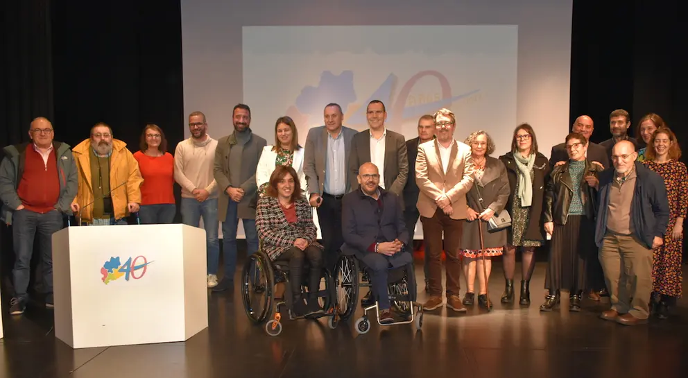 Foto de Familia do 40 aniversario de Adisbismur