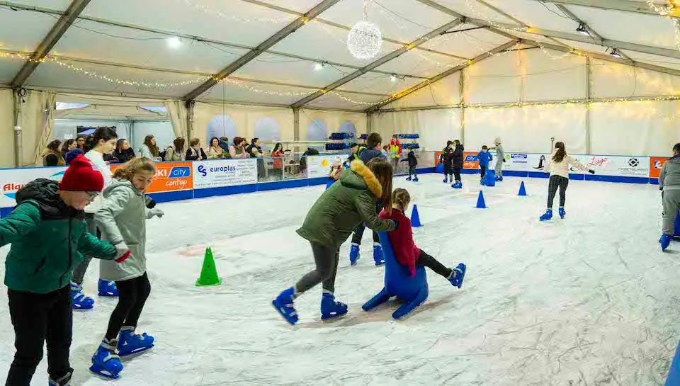 Inauguración pista xeo Vimianzo 2
