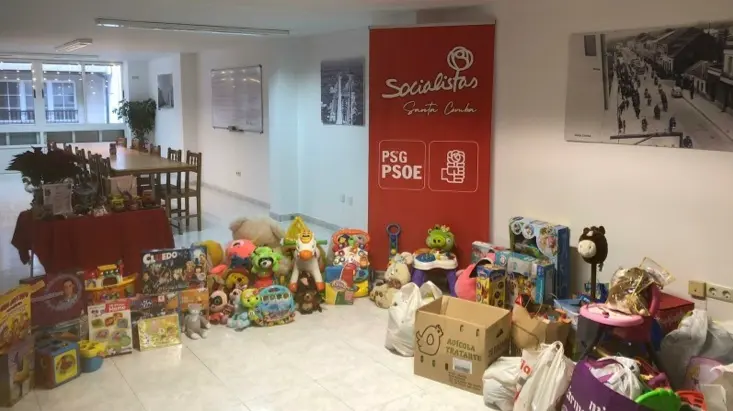 Nadal solidario psoe santa comba