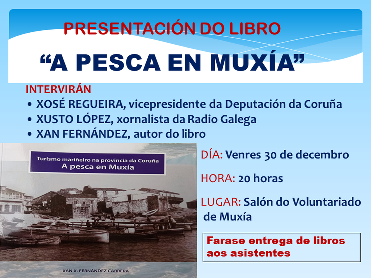 Cartel A pesca en Muxía H