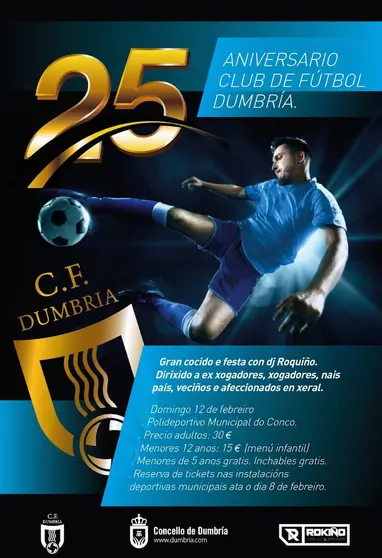 25 aniversario cf dumbria