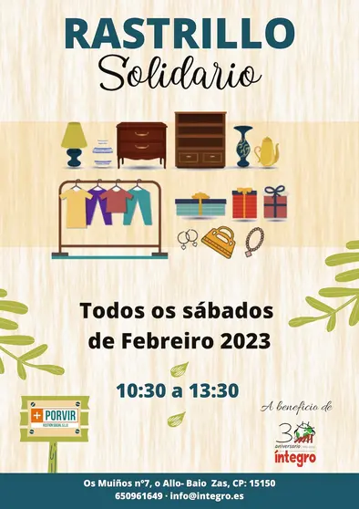 Rastrillo Solidario Integro 2023