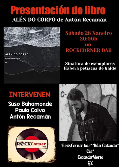 Anton recaman no Rock Corner Bar de Cee