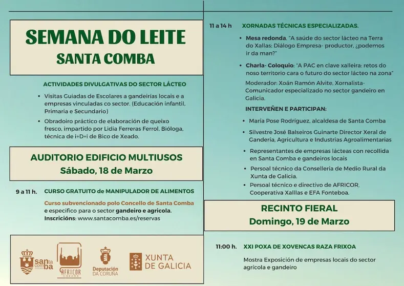 Semana do Leite Santa Comba 2023