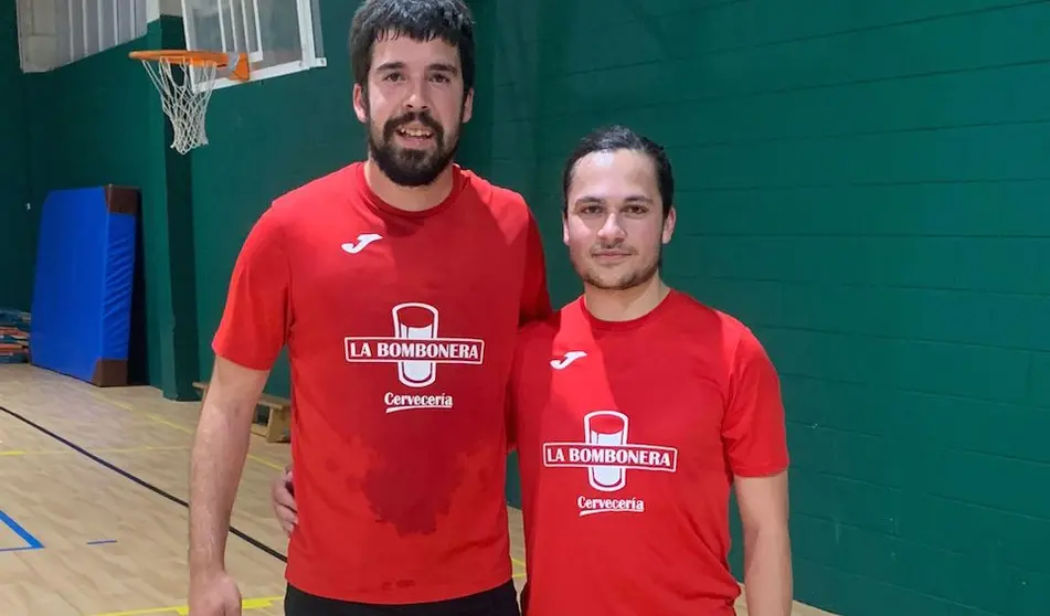 Alejandro López e Aaron Casas da Bombonera