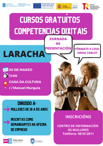 Curso competencias dixitais Laracha