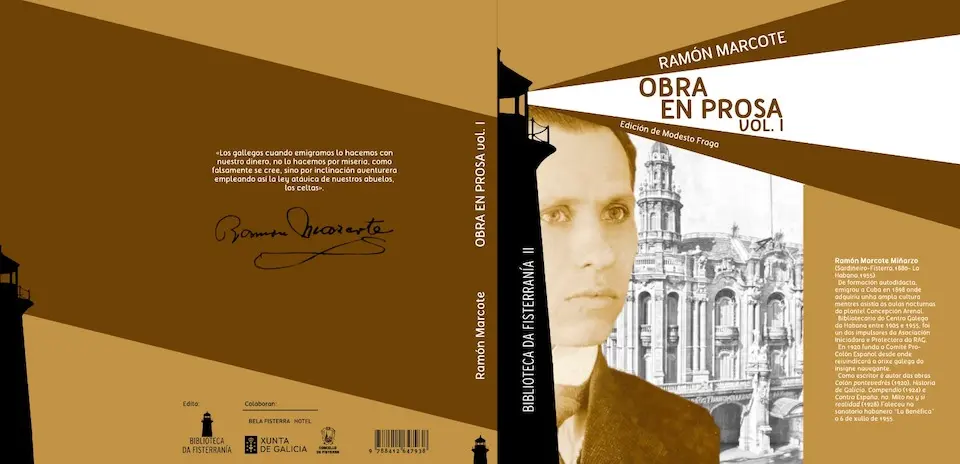 Libro Ramon Marcote Obra en Prosa Biblioteca da Fisterrania