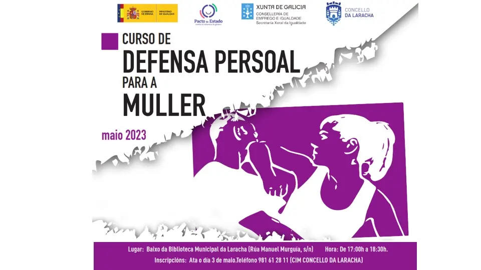 curso de defensa persoal para mulleres Laracha 1.