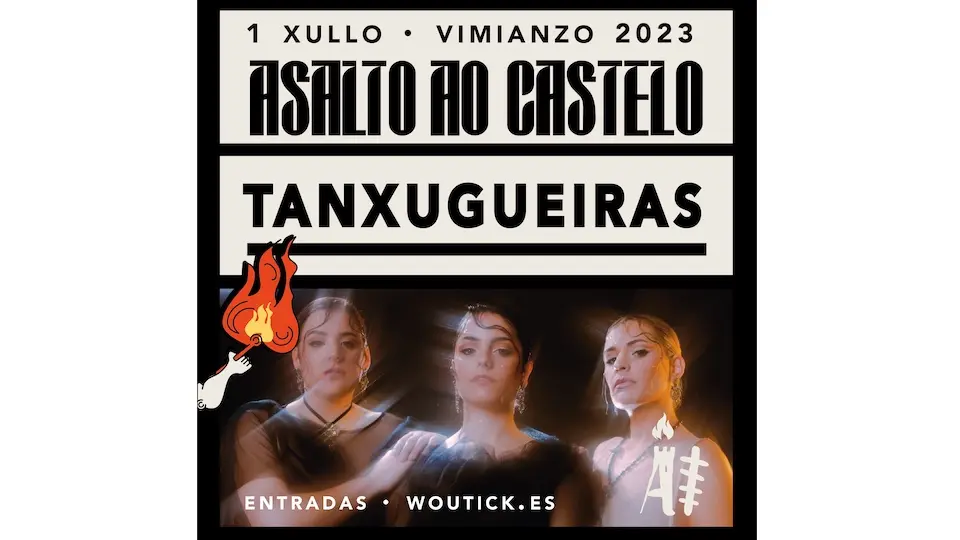 Tanxugueiras no Asalto ao Castelo de Vimianzo 2023