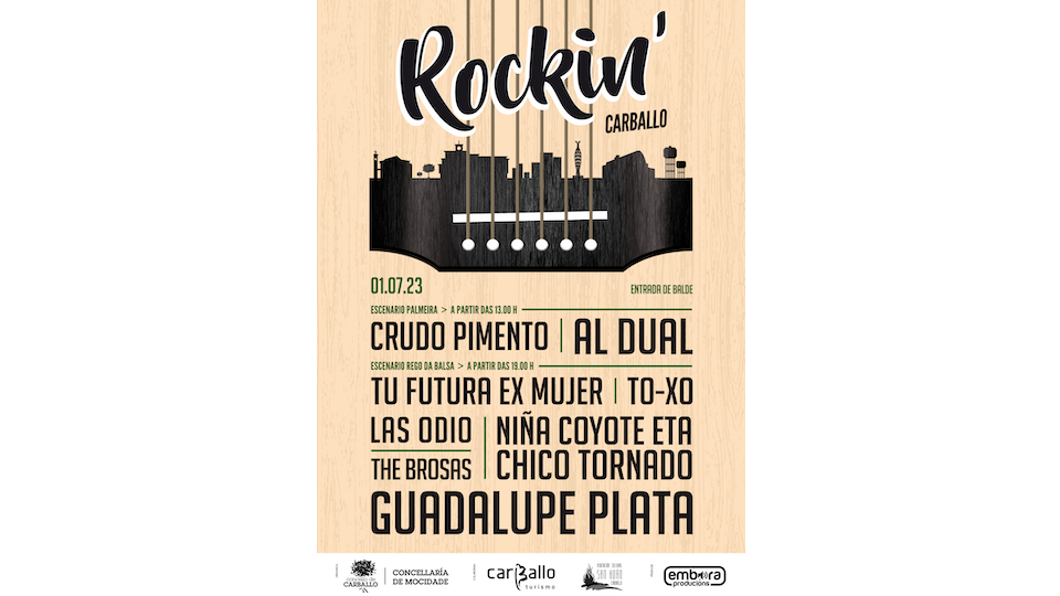 Cartel Rockin Carballo 2023