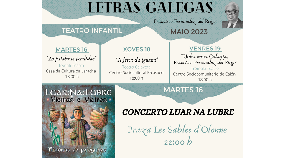 Letras Galegas Laracha 1