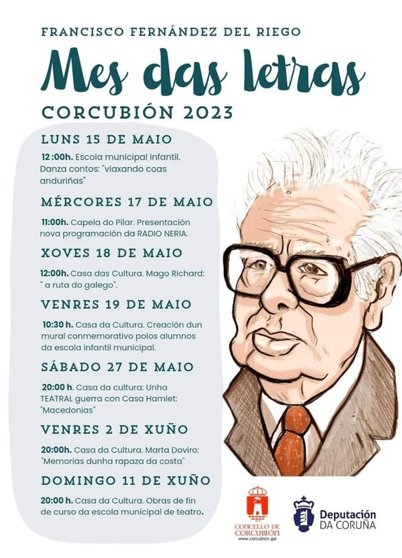 Letras Galegas Corcubion 2023